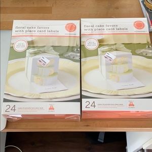 Martha Stewart Cake Favor place cards